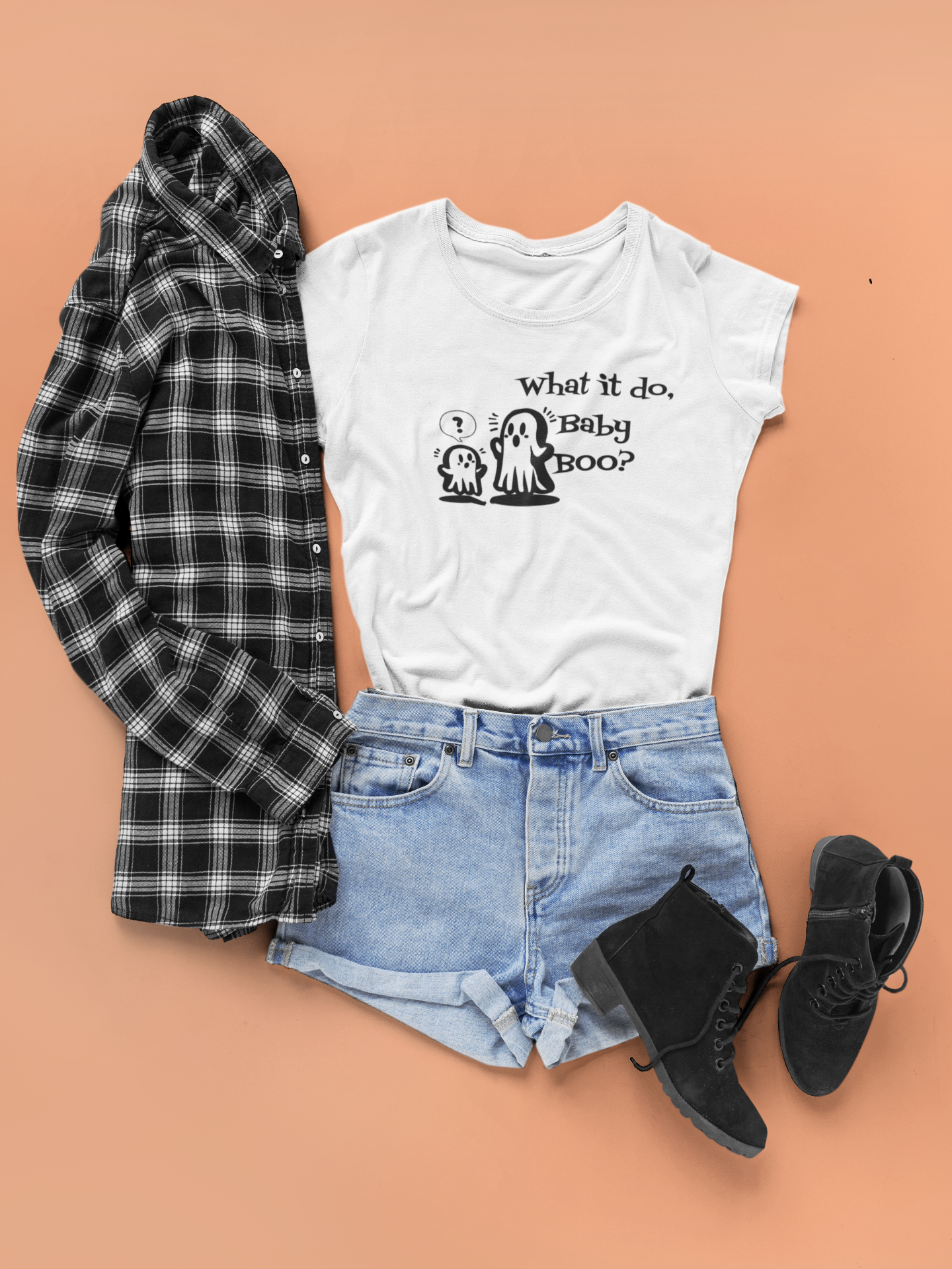 Spooky Season Unisex Tee - What It Do Baby Boo Halloween Fun T-Shirt