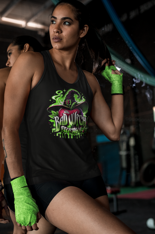 Bad Witch Energy Racerback Tank Top for Women