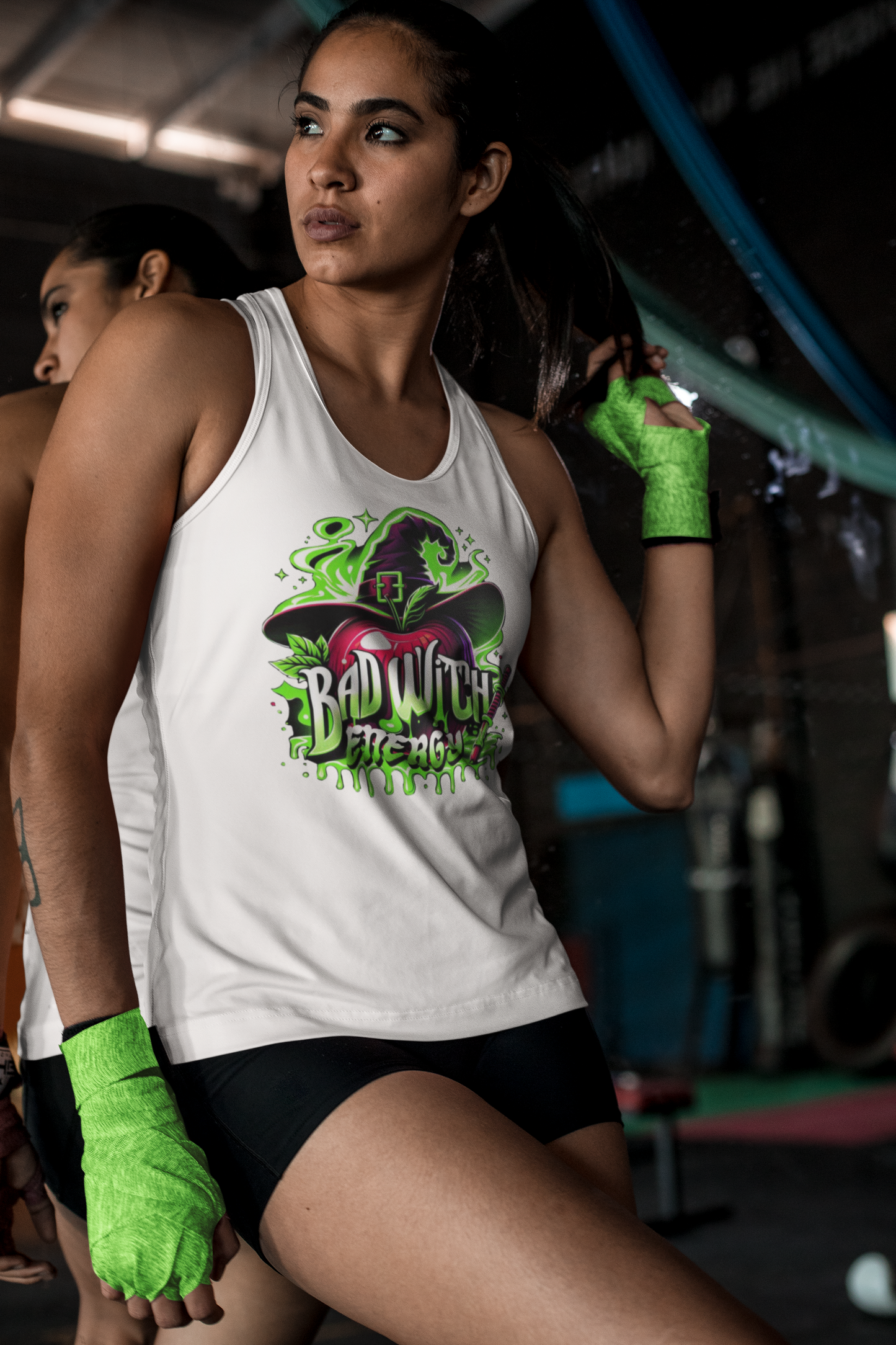 Bad Witch Energy Racerback Tank Top for Women